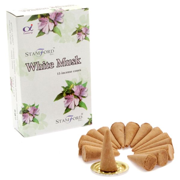 Vonné Kužele - Biely Musk