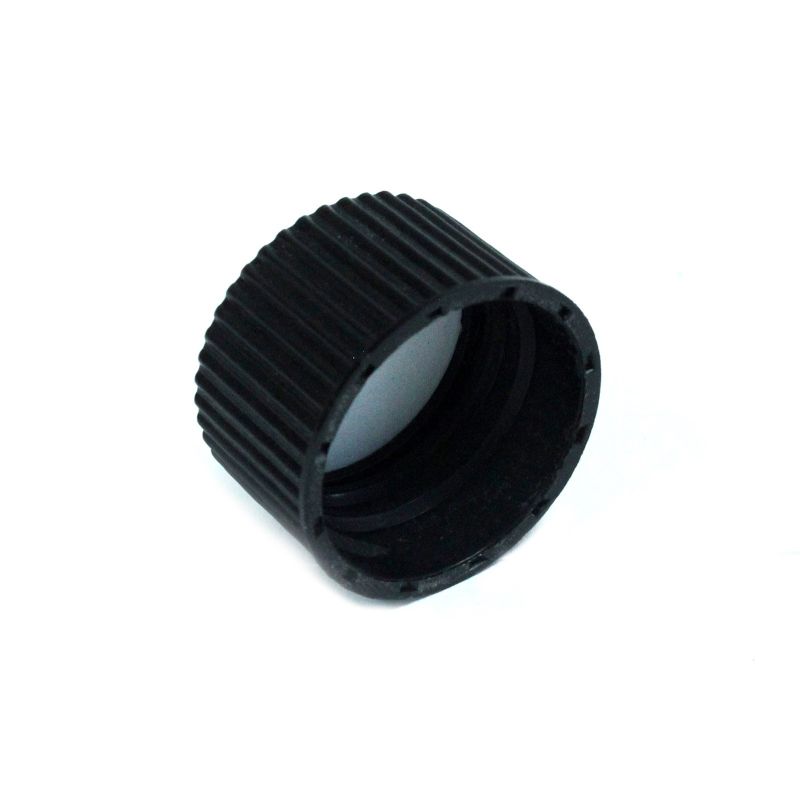 900ml HDPE Plastová Fľaša s Čiernym Uzáverom