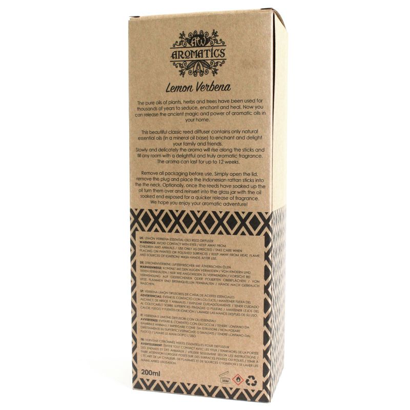 200ml Lemon Verbena Esenciálny Olej Difuzér