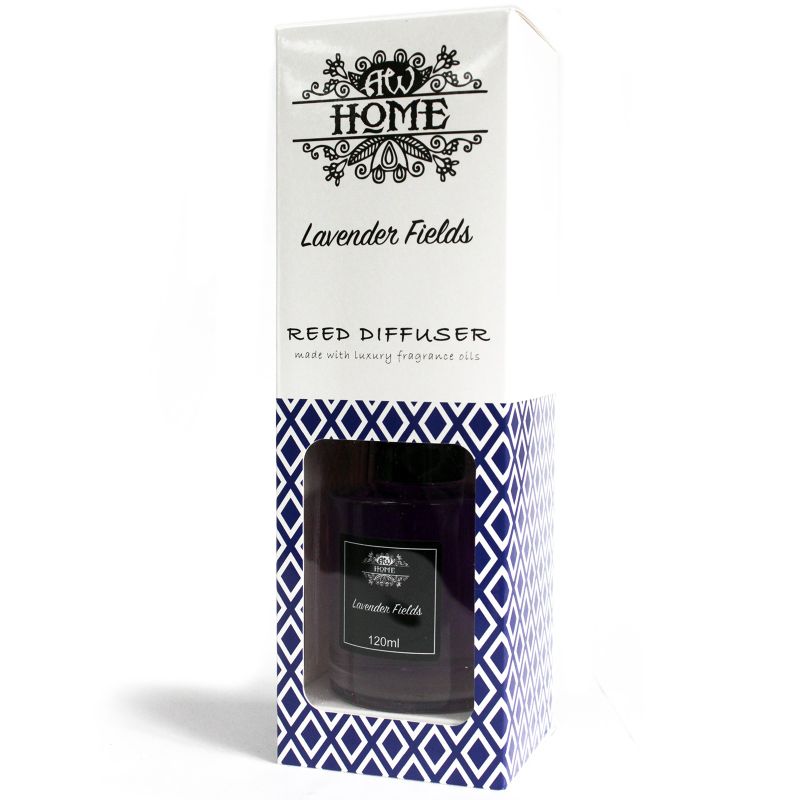 120ml Domáci Vonný Difuzér -  Levanduľový Záhon
