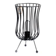Tall Industrial Iron Lamp