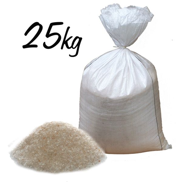 Ružová Himalájska Kúpeľová Soľ Hrubozrnná - Vrece 25 kg