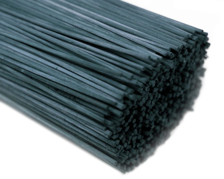 Zelené Difúzne Tyčinky - 25cm x 3mm - 400-500g