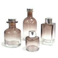 Oválna Antická Fľaša na Difúzor - Ombré - 250 ml