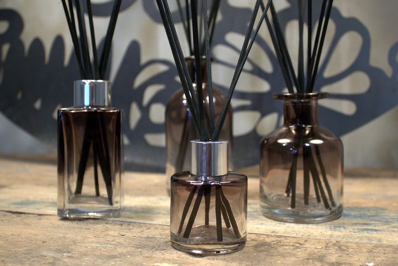 Oválna Fľaša na Difúzor - Ombré - 50 ml