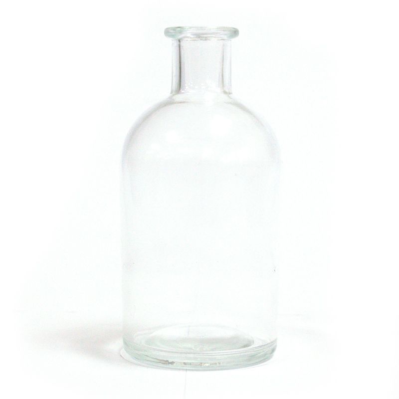 Oválna Antická Fľaša na Difúzor - Čistá - 250 ml