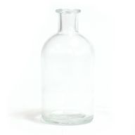 Oválna Antická Fľaša na Difúzor - Čistá - 250 ml