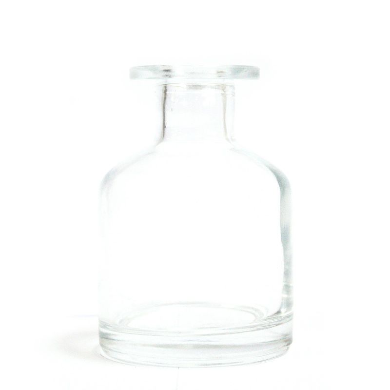 Oválna Alchymistická Fľaša na Difúzor - Čistá - 140 ml
