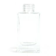 Štvorcová Vysoká Fľaša na Difúzor - Čistá - 100 ml