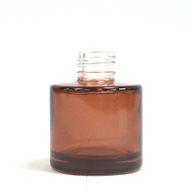 Oválna Fľaša na Difúzor - Jantárová - 50 ml