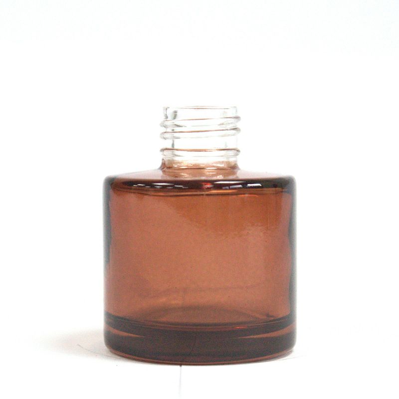 Oválna Fľaša na Difúzor - Jantárová - 50 ml