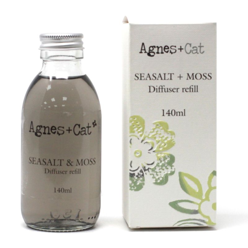 140ml Náplň do Vonného Difuzéra - Seasalt and Moss
