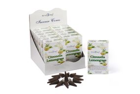 Vonné Kužele - Citronella a Citrónová Tráva
