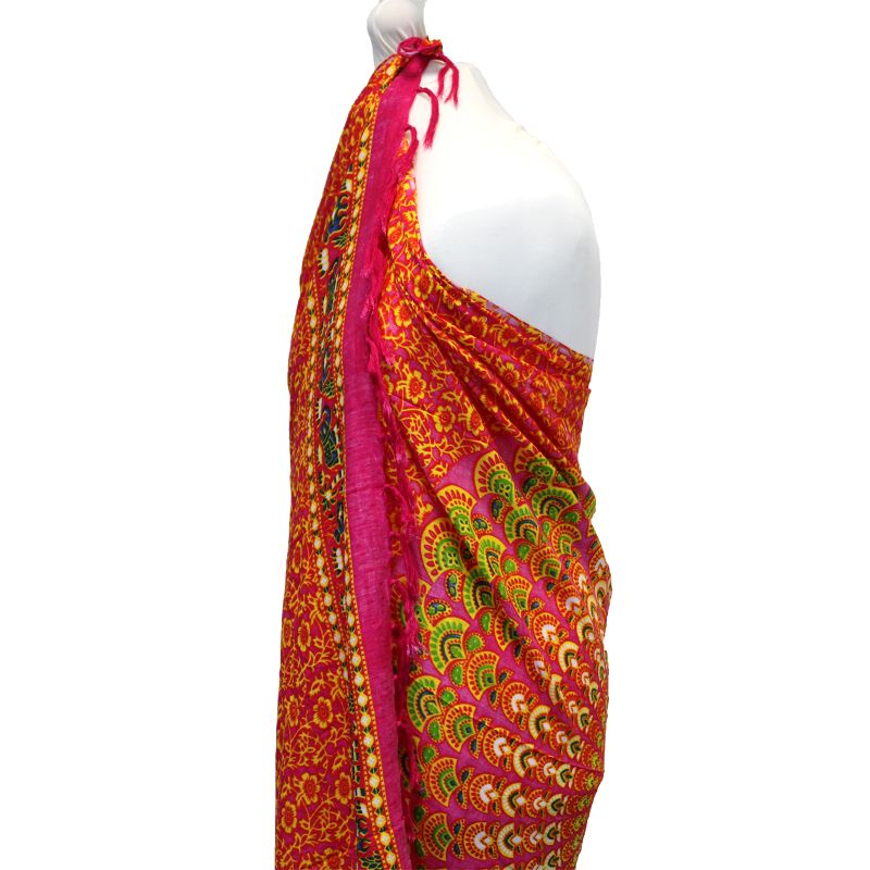 Sarong Mandala - Rubín & Limetka