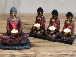 Antický Budha - Traja Oddaní - Svietnik
