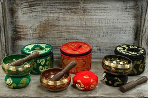 Mini Spievajúca Miska Darčekový  Set - Červená