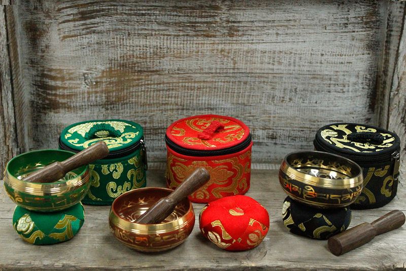 Mini Spievajúca Miska Darčekový  Set - Červená