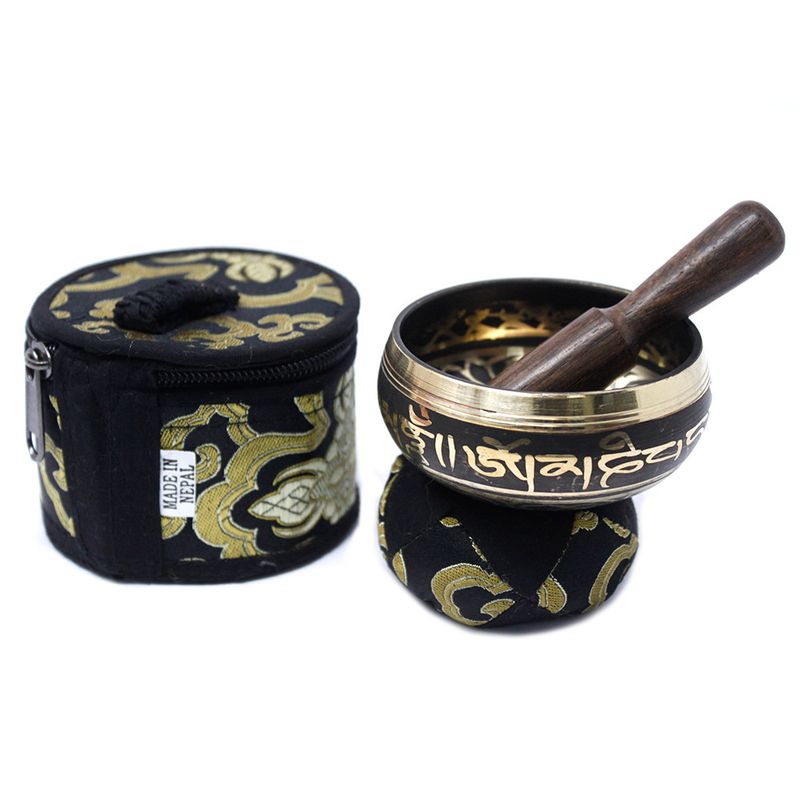 Mini Spievajúca Miska Darčekový Set - Čierna