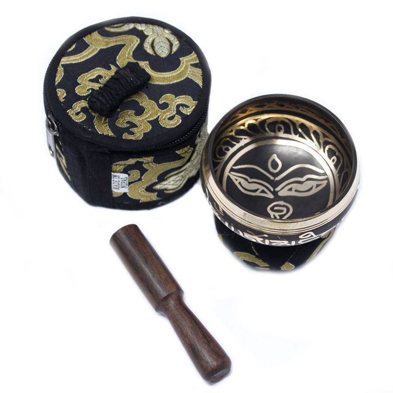 Mini Spievajúca Miska Darčekový Set - Čierna