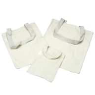 Malé Bavlnené Tašky - 4oz - 25x20cm