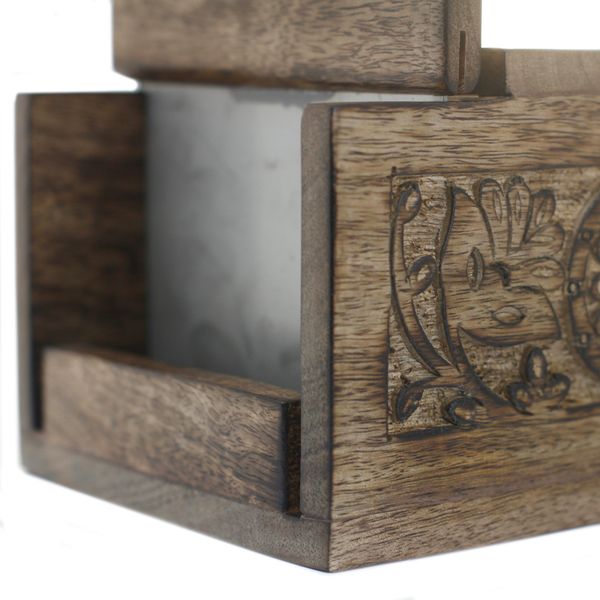 Drevený Krájač na Mydlo - Antique Štýl - Mangové Drevo