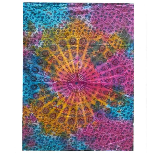 Bavlnené Nástenné Závesy - Mandala