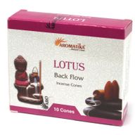 Aromatika Vonné Kužele "Tečúci Dym" - Lotus