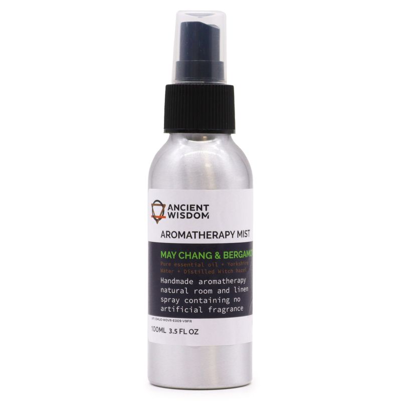 100ml Rozprašovač s Esenciálnymi Olejmi - Litsea Cubeba & Bergamot