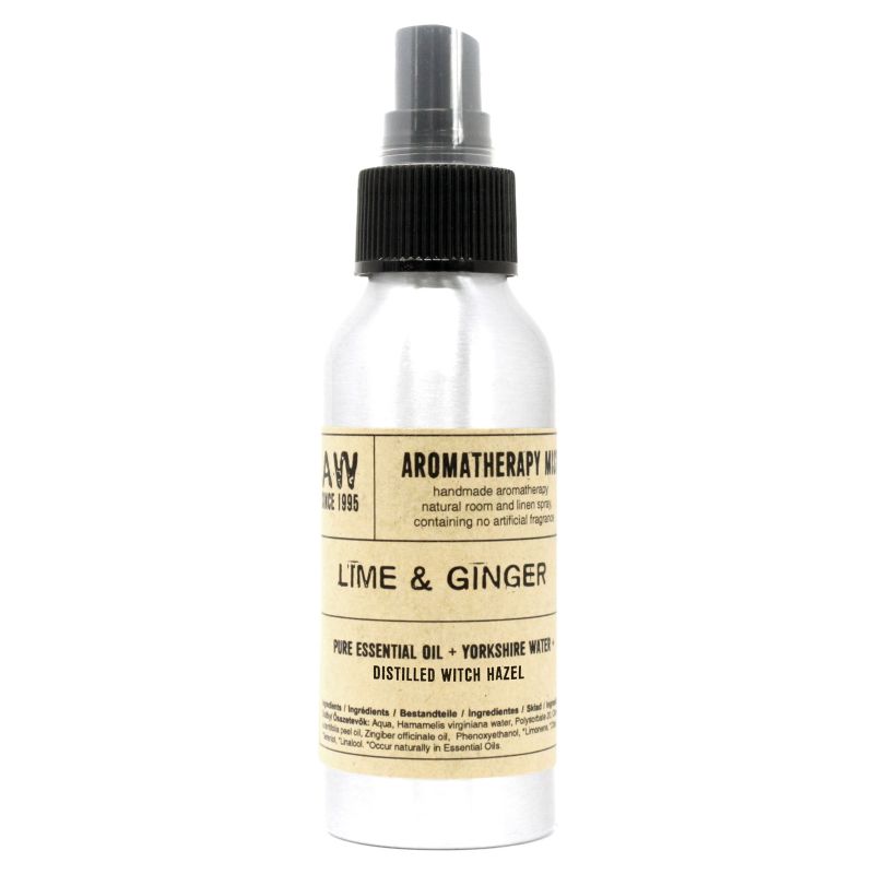 100ml Rozprašovač s Esenciálnymi Olejmi - Limetka & Zázvor
