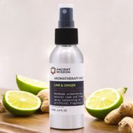 100ml Rozprašovač s Esenciálnymi Olejmi - Limetka & Zázvor