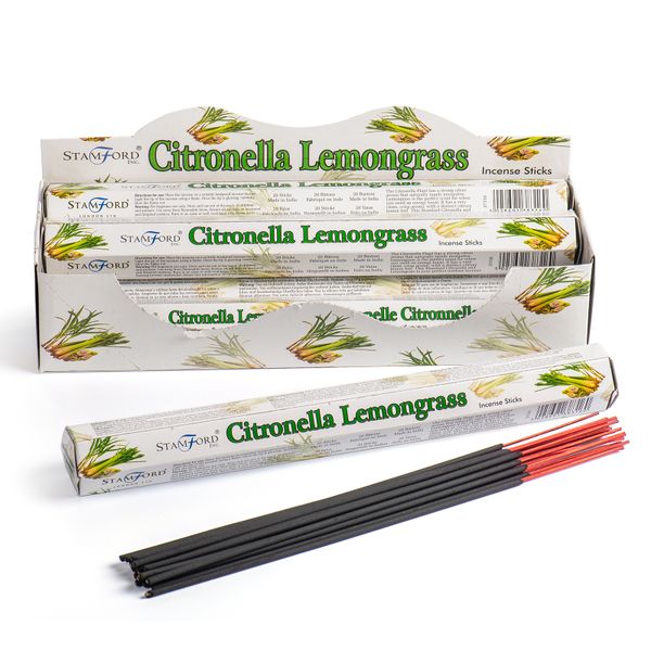 Vonné Tyčinky Stamford Premium - Citronella a Citrónová Tráva