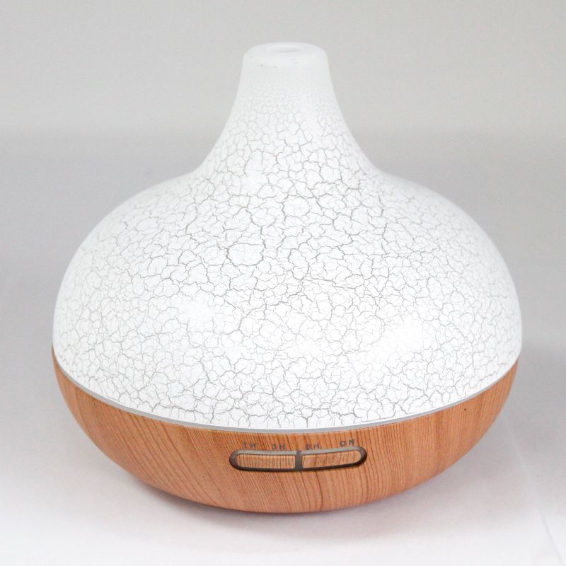 Santorini Difúzor- Popraskaný Efekt - USB kábel - Meniace Farby - Časovač