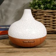 Santorini Difúzor- Popraskaný Efekt - USB kábel - Meniace Farby - Časovač