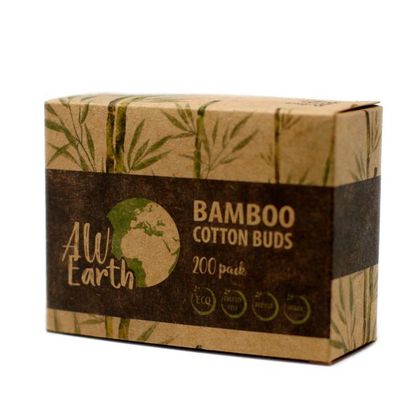 Box s 200ks Bambusových Vatových Tyčiniek