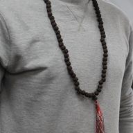 108 Rudraksha Mala - Tmavý