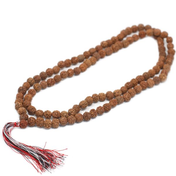 108 Rudraksha Mala - Prírodný