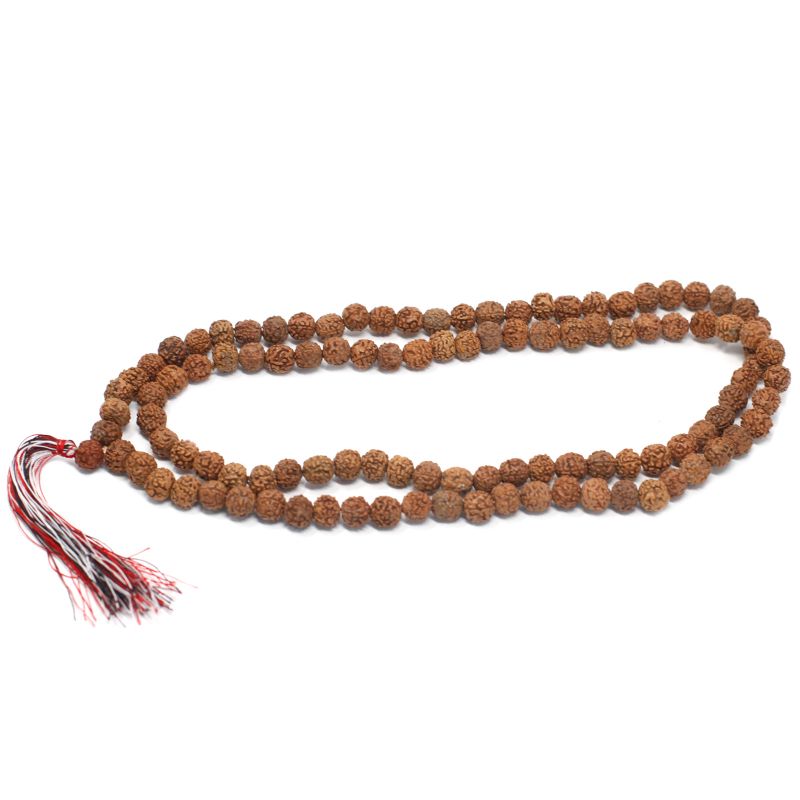 108 Rudraksha Mala - Prírodný