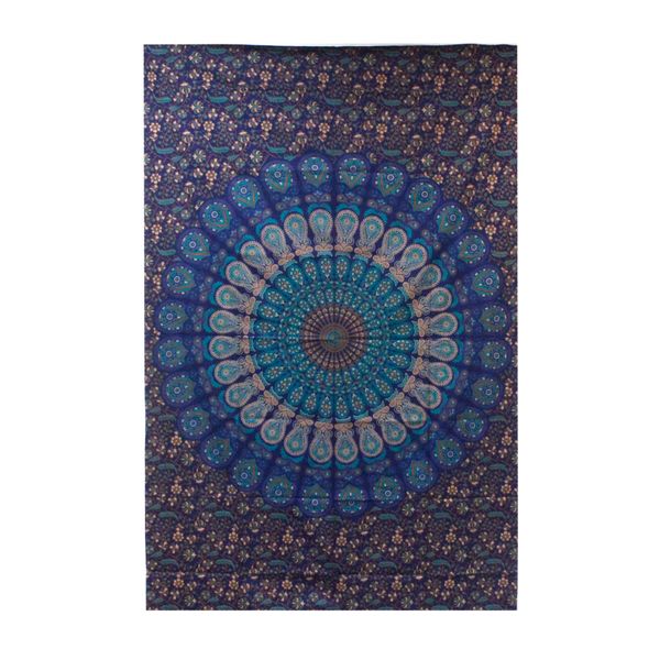 Jednolôžková Bavlnená Prikrývka na Posteľ - Mandala