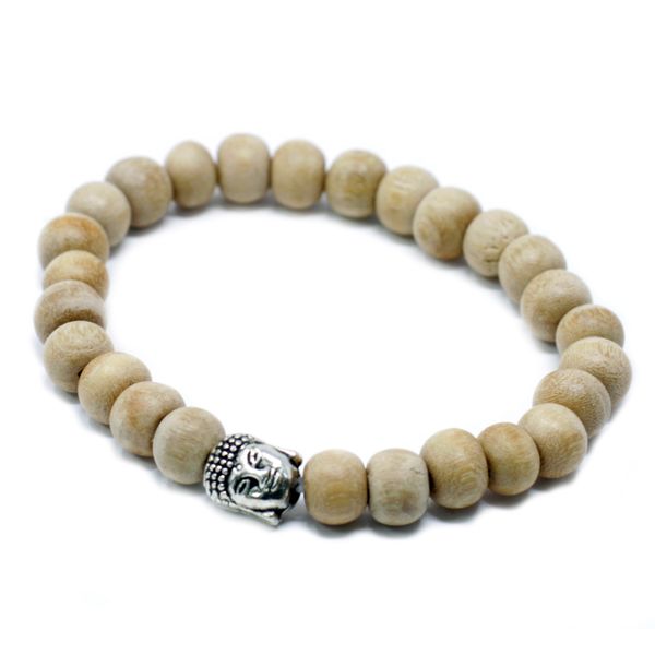 Parfumované Santalové Náramky - Buddha