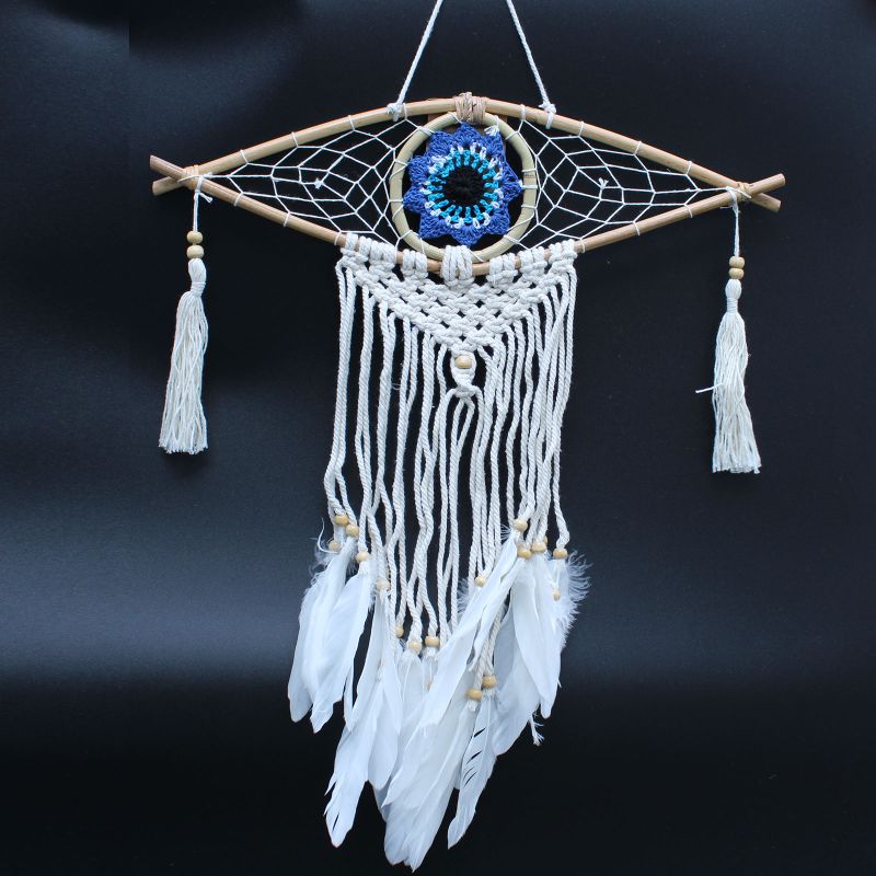 Ochranný Lapač Snov - Malý - Macramé - Rôzne Farby