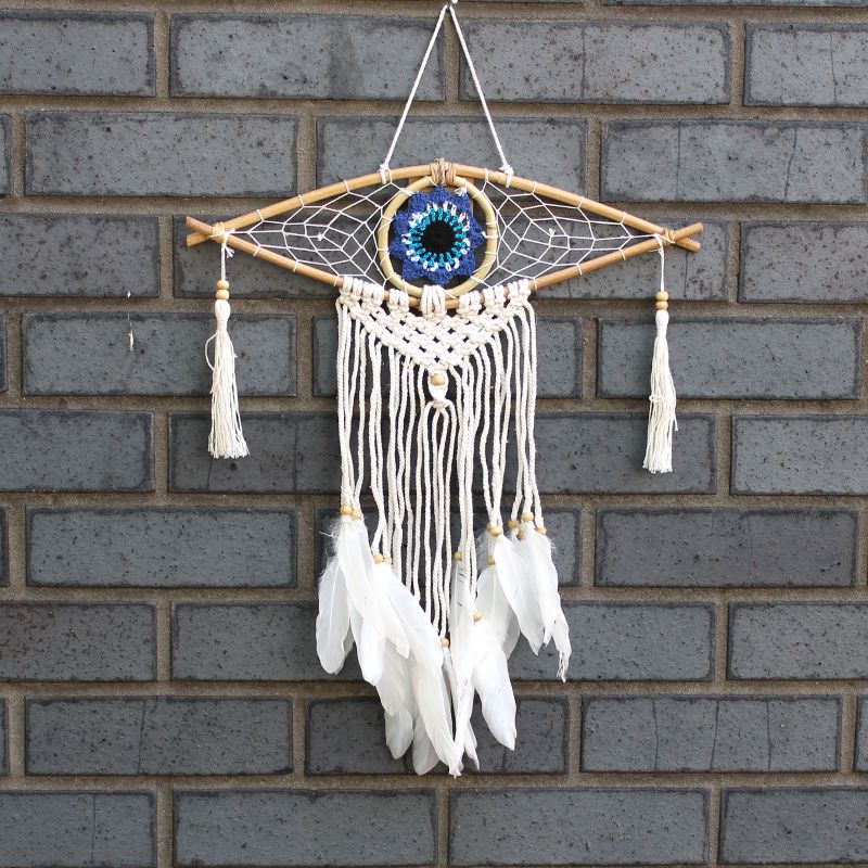 Ochranný Lapač Snov - Malý - Macramé - Rôzne Farby