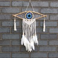 Ochranný Lapač Snov - Malý - Macramé - Rôzne Farby
