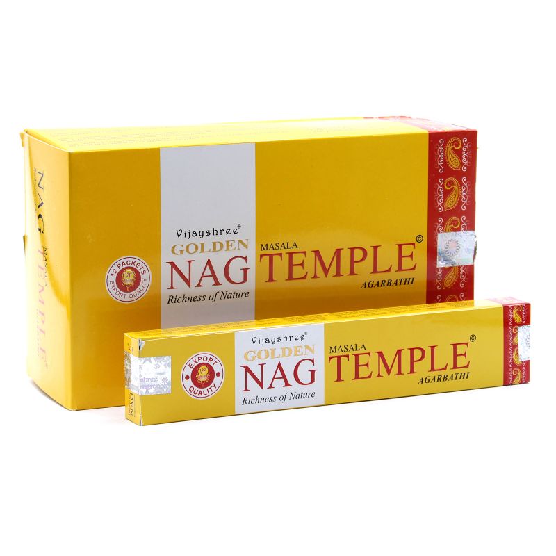 15g Vonné Tyčinky Golden Nag - Chrám