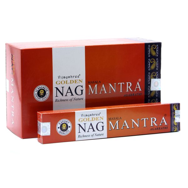 15g Vonné Tyčinky Golden Nag - Mantra