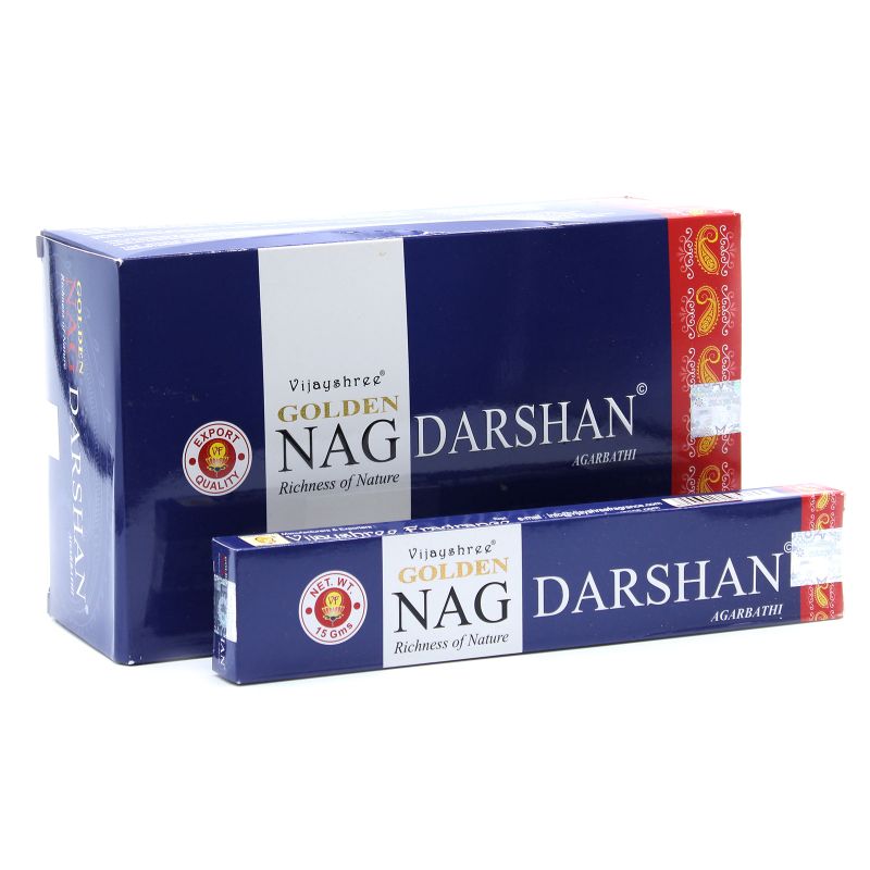 15g Vonné Tyčinky Golden Nag - Darshan