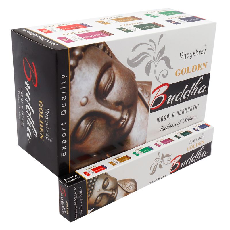15g Vonné Tyčinky Golden Nag - Budha