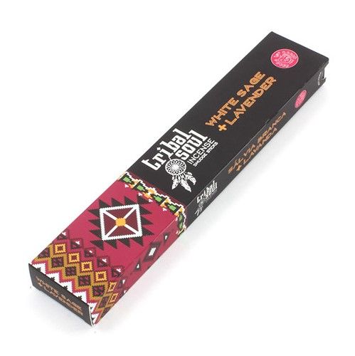 Tribal Vonné Tyčinky - Biela Šalvia + Levanduľa