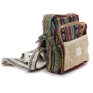 Crossbody Taška - Konope & Bavlna - Jhari Štýl