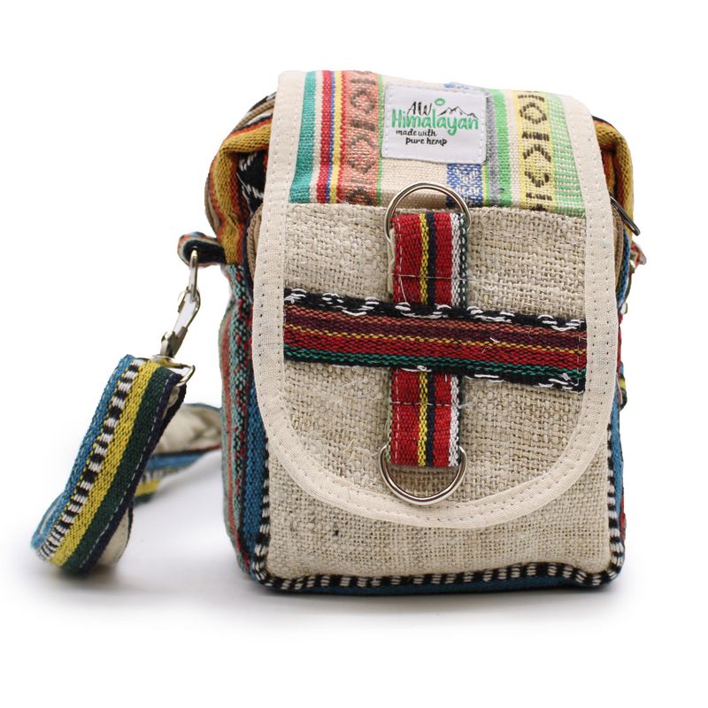 Crossbody Taška - Konope & Bavlna - Jhari Štýl