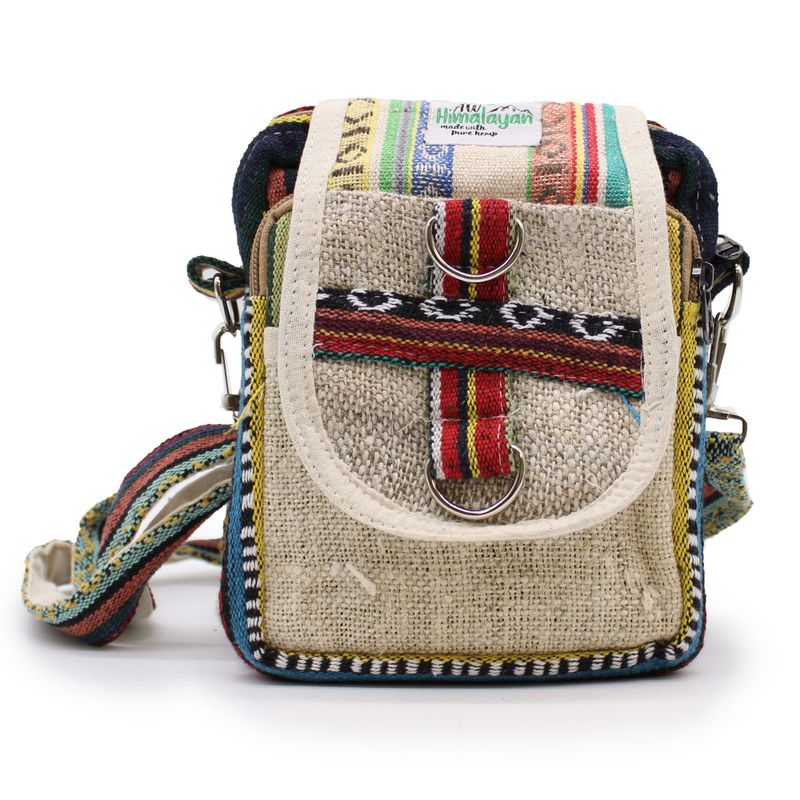 Crossbody Taška - Konope & Bavlna - Jhari Štýl